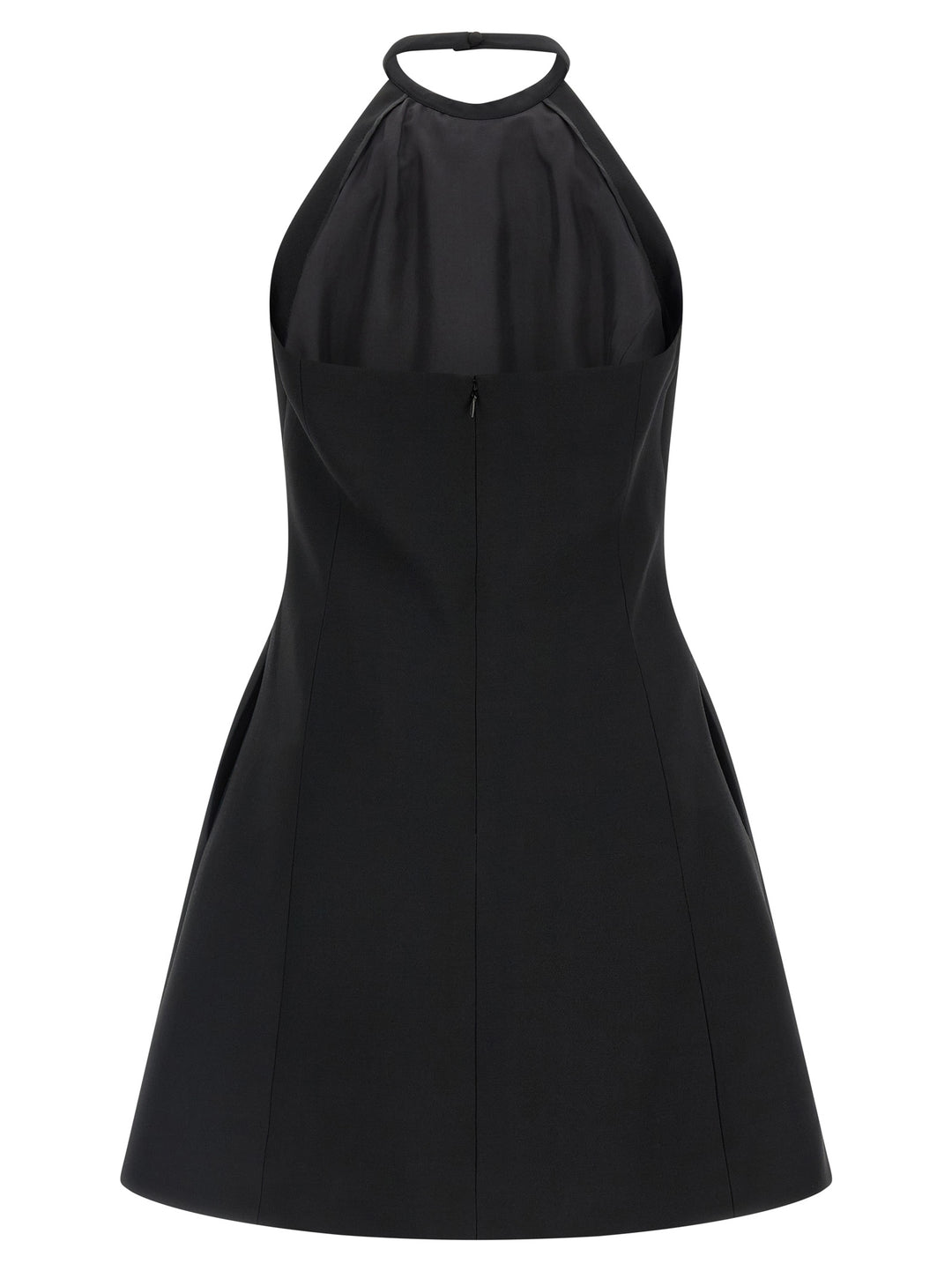 Valentino Garavani Valentino Garavani Dress With Front Embroidery Dresses - Black | 488b8997303f822f2e6026fc37c837d1c84a10bc