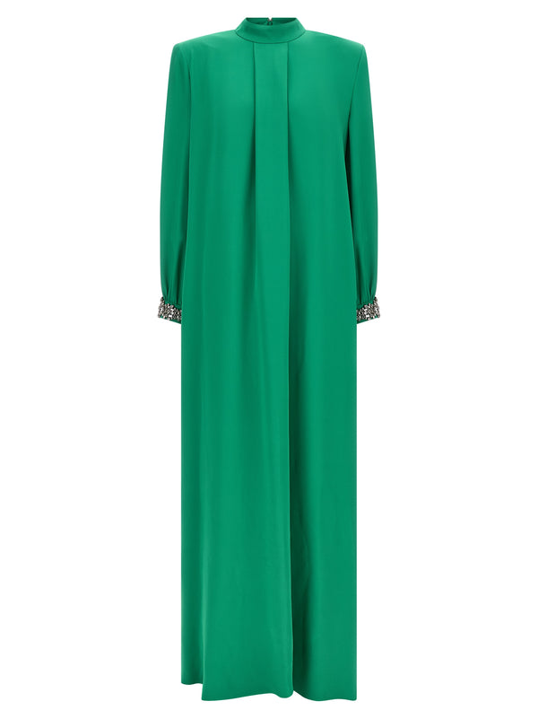 Valentino Garavani Cady Couture Dress Dresses Green