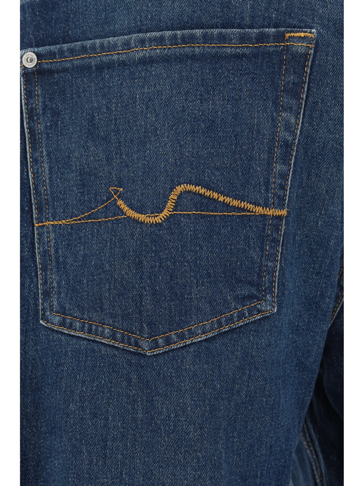 THE STRAIGHT THREADLIKE JEANS