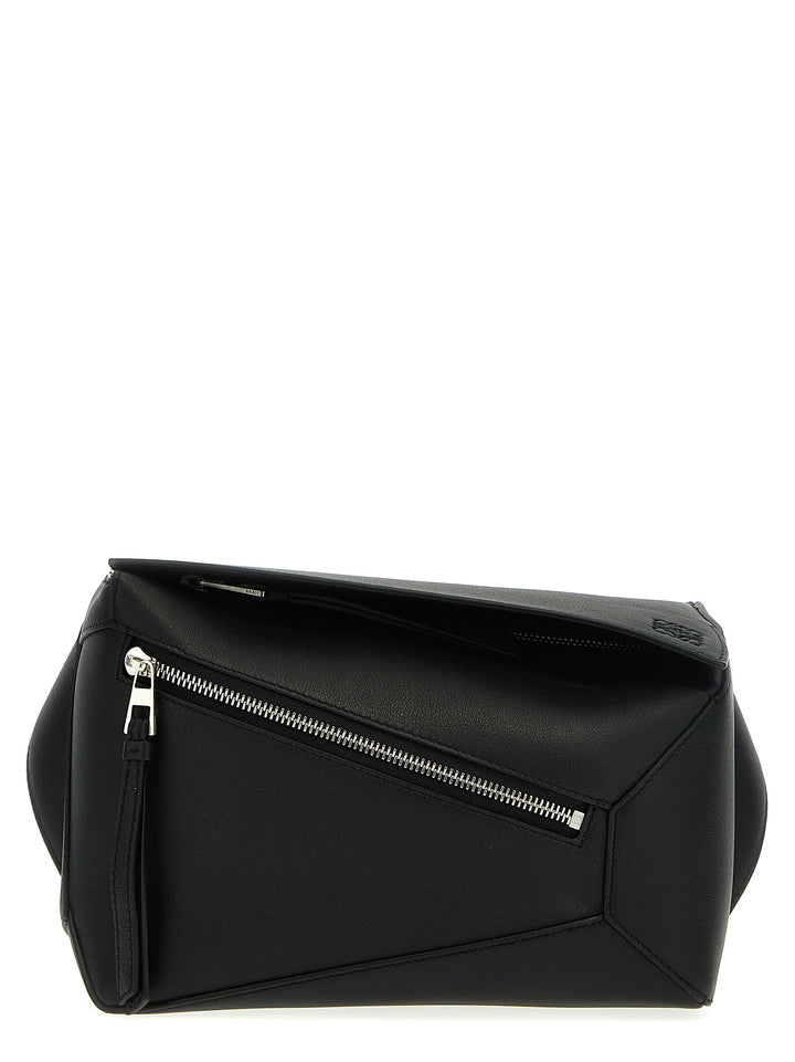 Puzzle Crossbody Bags Black