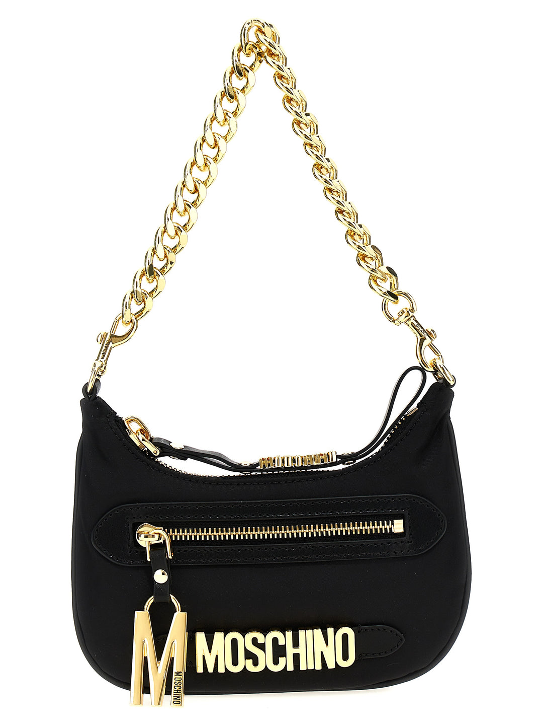 Logo Shoulder Strap Crossbody Bags Black