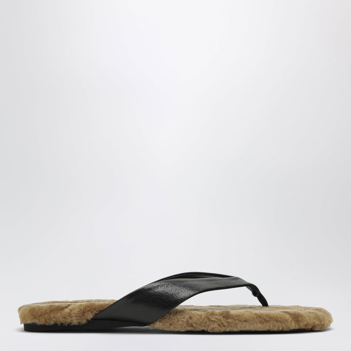 Senso Black/Cinnamon Babette Flip-Flop Sandals