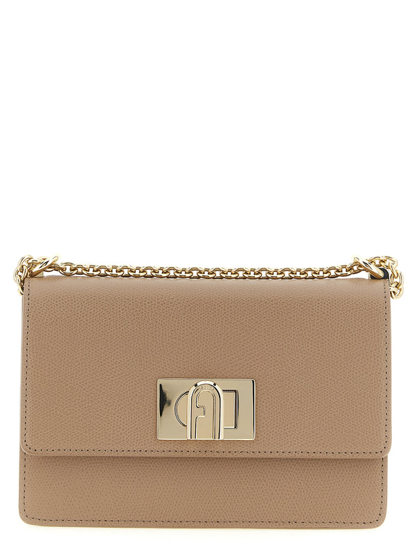 Furla 1927 Crossbody Bags Beige