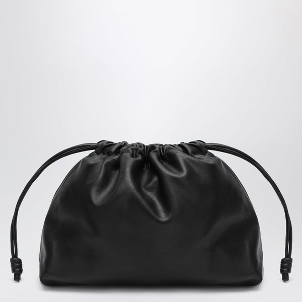Small Black Morgan Pouch In Faux Leather
