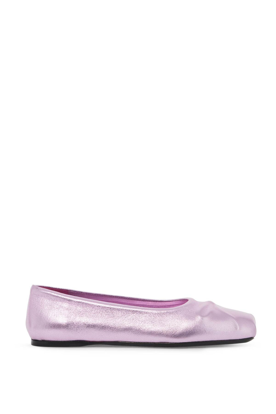 Ballerine Little Bow In Pelle Metallizzata