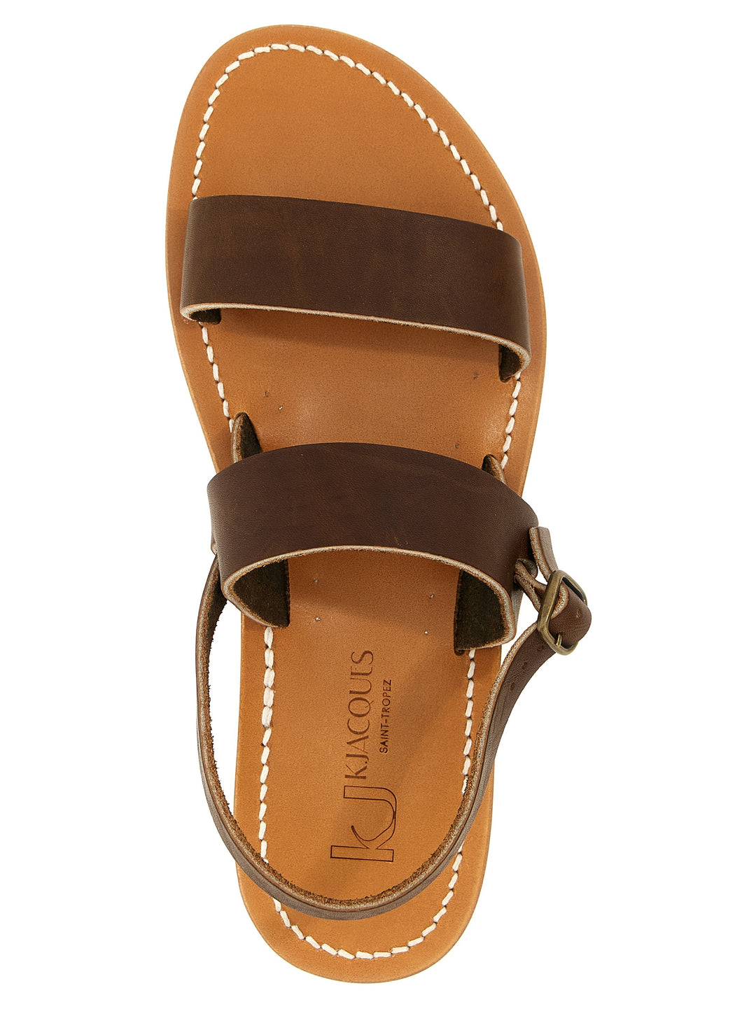 K.Jacques Saint Tropez Barigoule Sandals - Brown | 7d6a590840ab2240162ea54e03040de9dda5b379