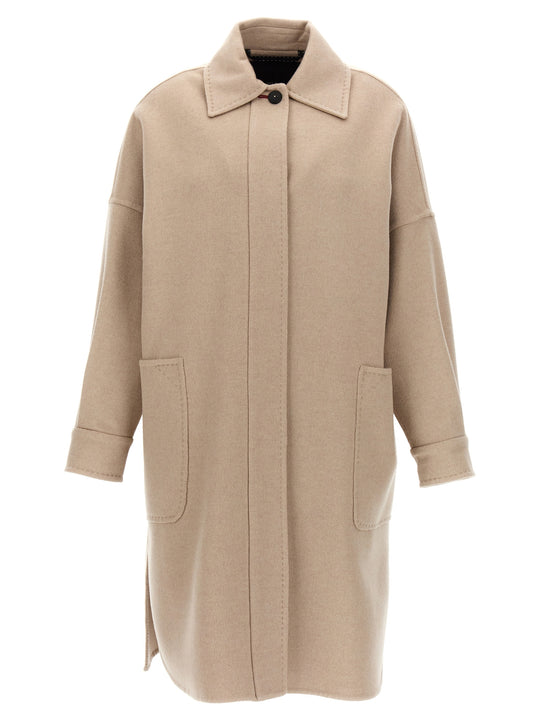 Baruffa Coats And Trench Coats Beige