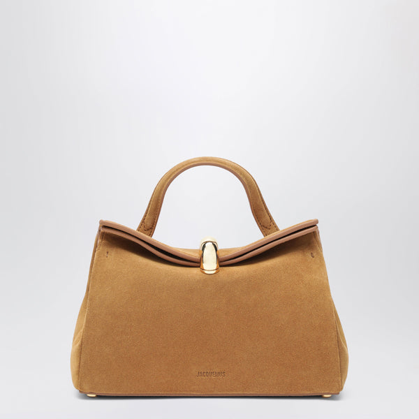 Handbag Le Petit Valérie In Camel Suede Calf Leather
