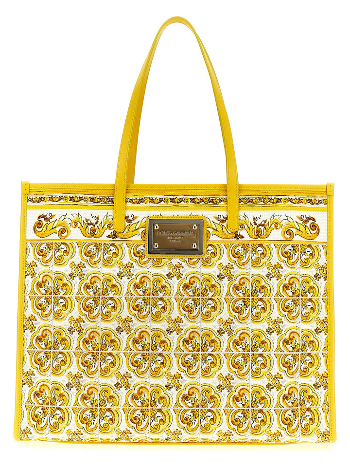 Maiolica Tote Bag Yellow