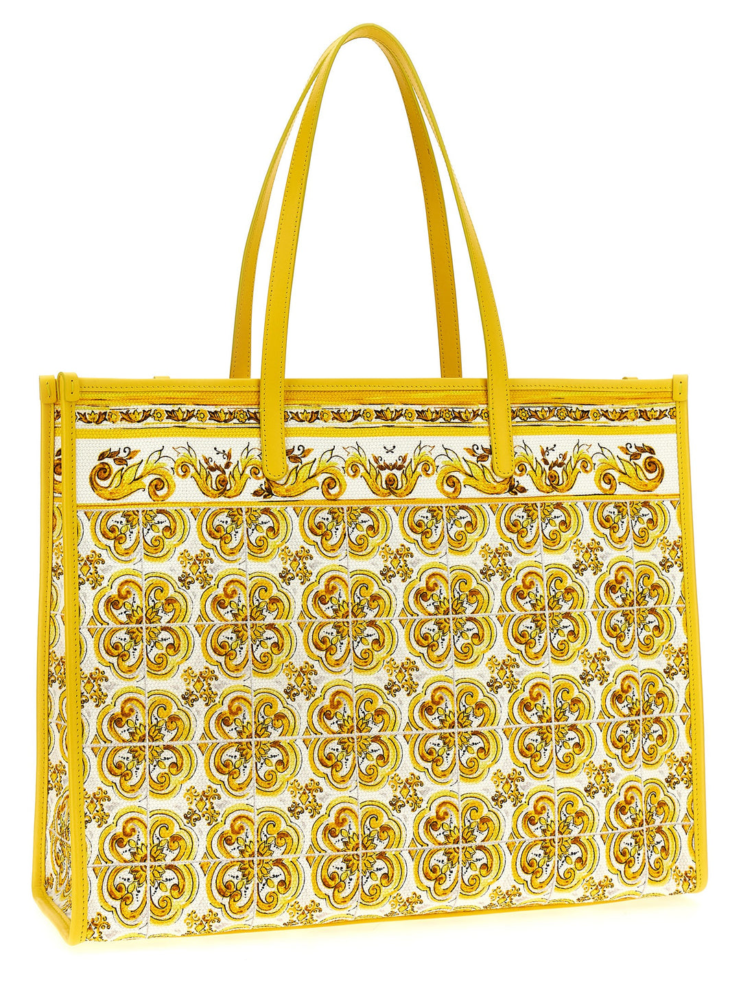 Maiolica Tote Bag Yellow