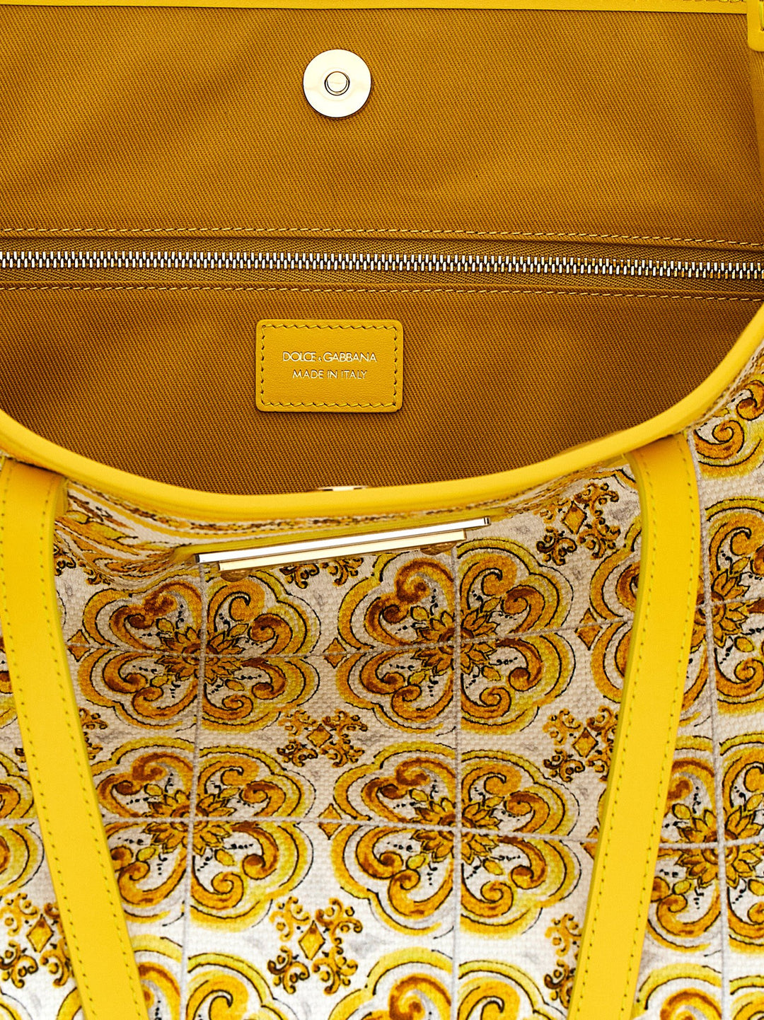 Maiolica Tote Bag Yellow