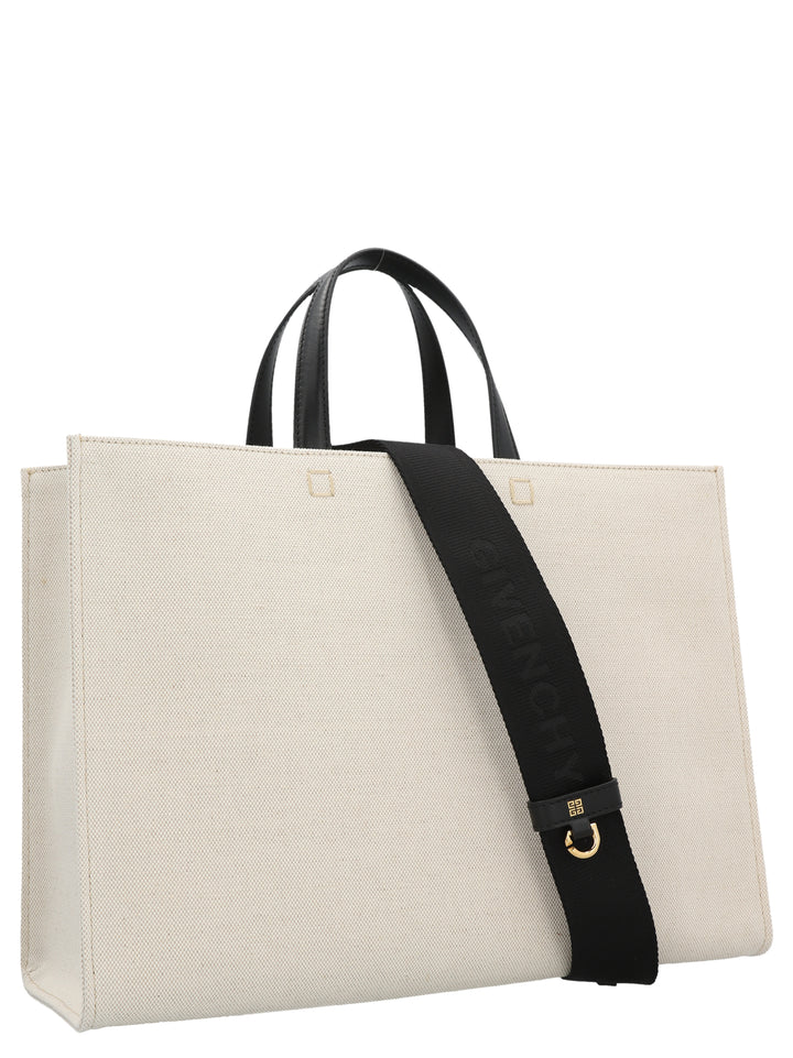 Givenchy G Tote Bag - White/Black | d317e65a799abae5e87c0db6d56bbe1de0079df3