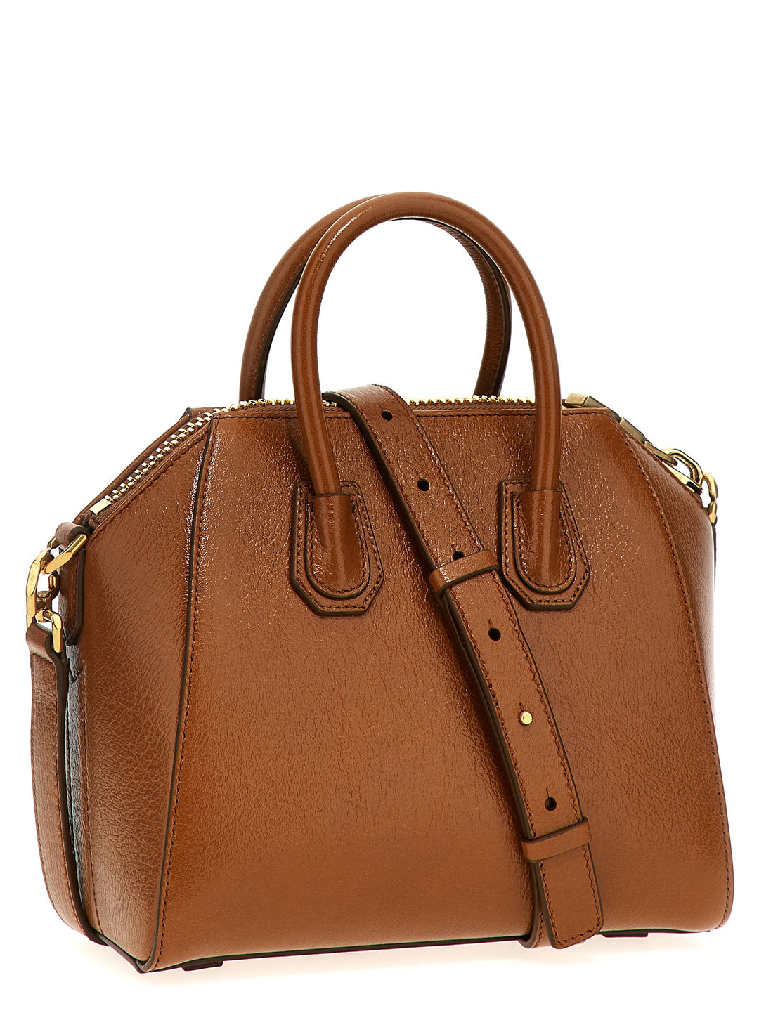 Antigona Mini Hand Bags Brown