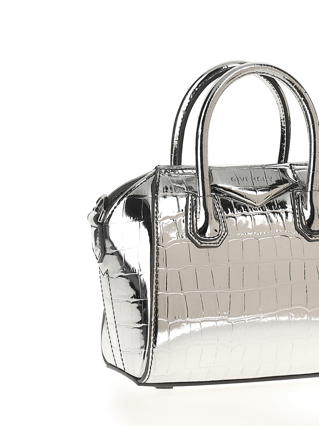 Antigona Toy Hand Bags Silver