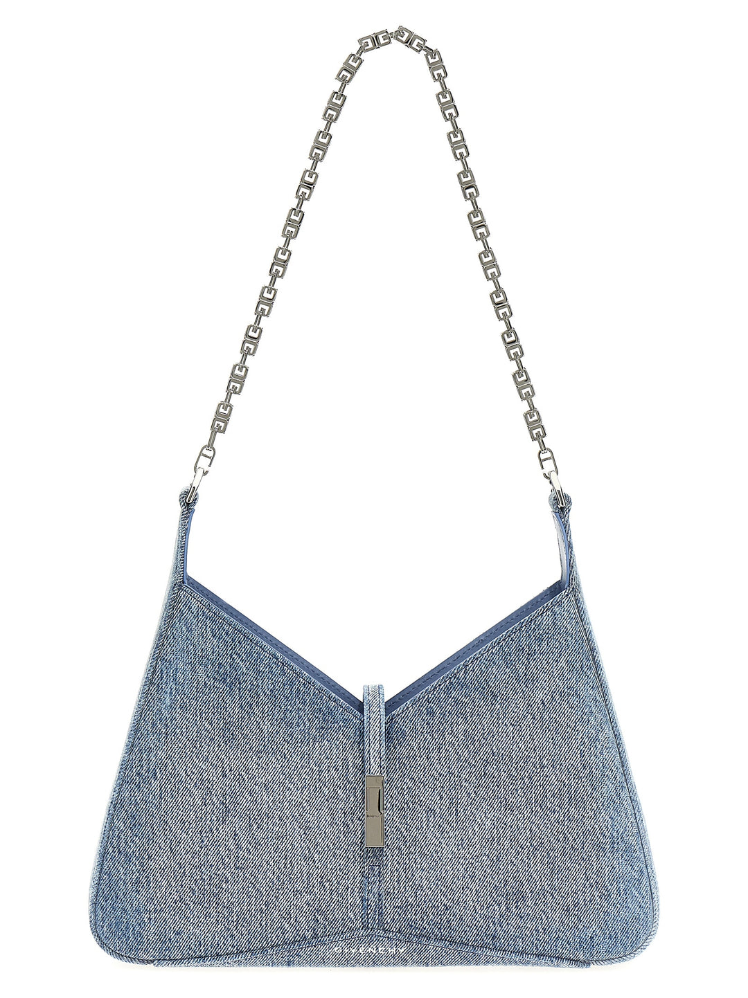 Cut Out Shoulder Bags Light Blue