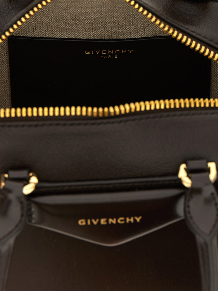 Givenchy Antigona East-West Hand Bags - Brown | 57a51a1e1e29bd8ca61f9b0311249aacae86d582