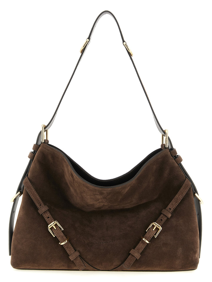 Givenchy Voyou Shoulder Bags - Brown | d135129e70a4a205ae5025a5c80957d2f0832fc5