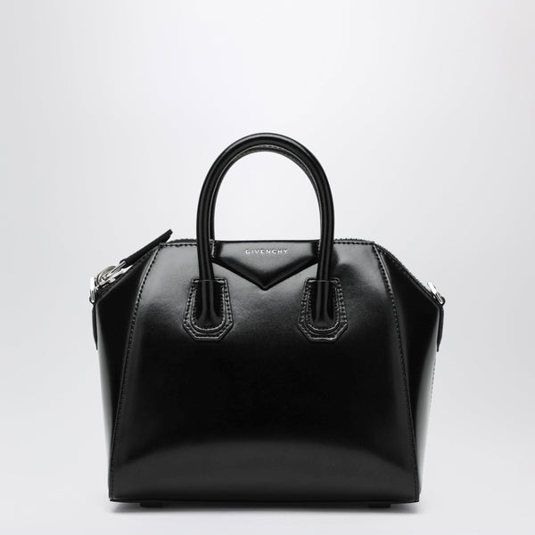 Black Antigona Mini Leather Bag