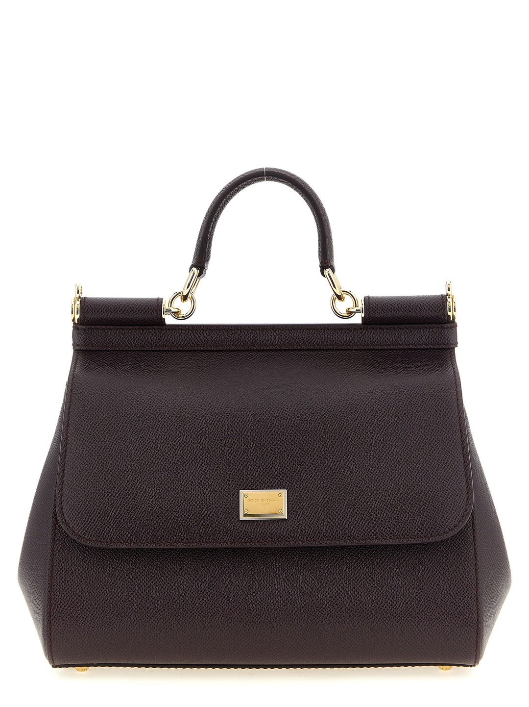 Dolce & Gabbana Sicily Grande Hand Bags - Bordeaux | 7b3adcda2edcdb427c9b0f5f2cc42bd37fb13817