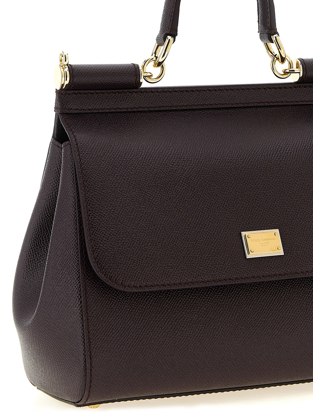 Dolce & Gabbana Sicily Grande Hand Bags - Bordeaux | 07930d2dff4becc5100070b93ba40ef807541ec0
