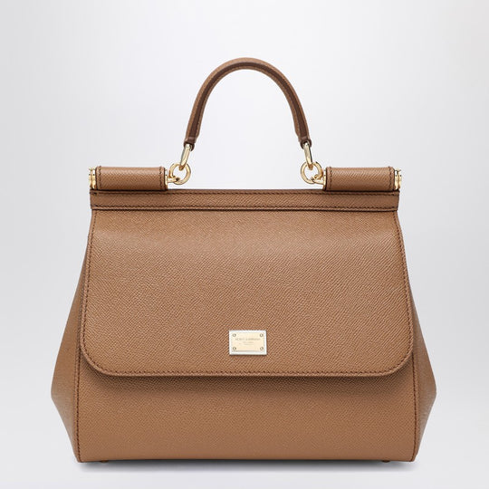 Large Caramel Sicily Hand Bag