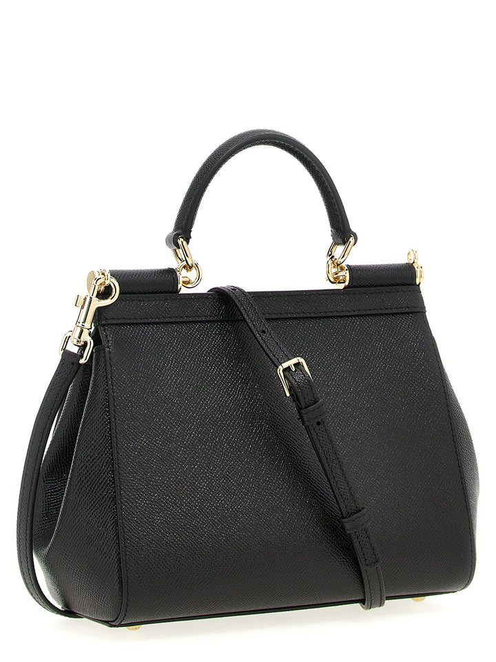 Dolce & Gabbana Sicily Hand Bags - Black | 6142deca5e1fd76483ec6d1a9793f3df86fffd76