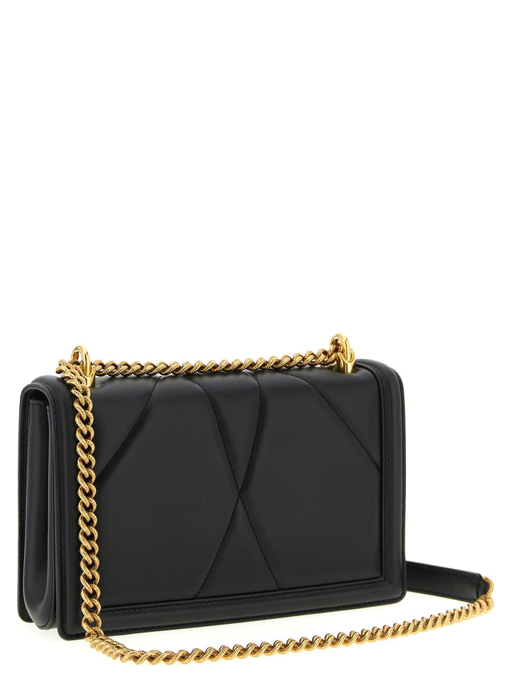 Dolce & Gabbana Devotion Bag Crossbody Bags - Black | 07c7b37603d69bcf8f9bbe2650c8e6c173f720da