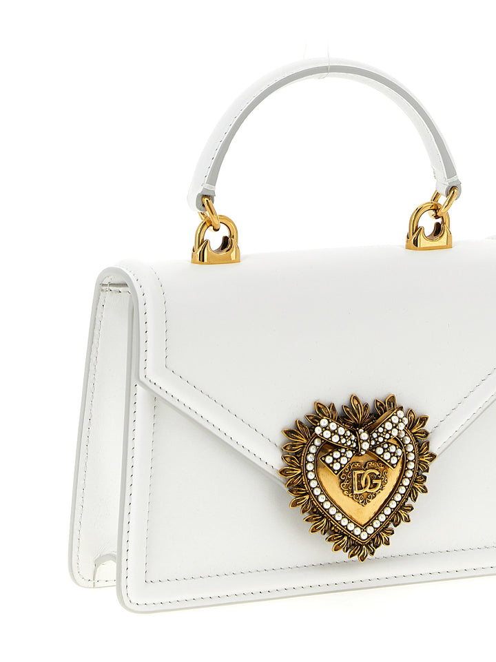 Dolce & Gabbana Devotion Hand Bags - White | 024518e67cf801d04677f288d415c604818156a1