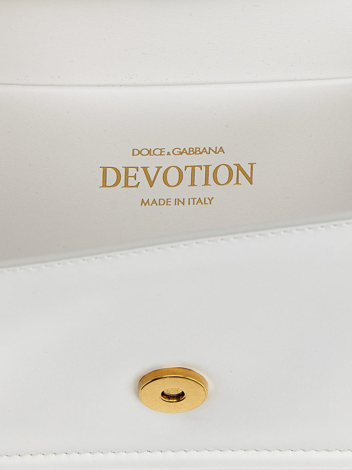 Dolce & Gabbana Devotion Hand Bags - White | 8da2b2640a1d8ab8bd2b93da90810e07589f565e