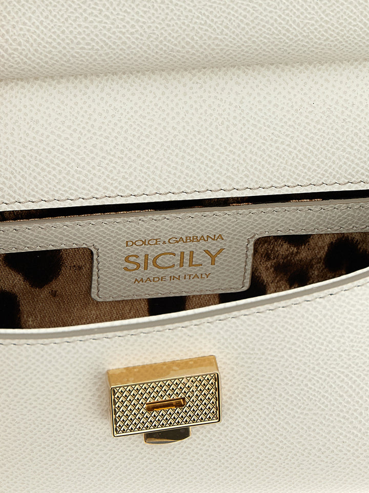 Dolce & Gabbana Sicily Hand Bags - White | 814b4b2e3d0217bcce5f397bbe36964fca98df63
