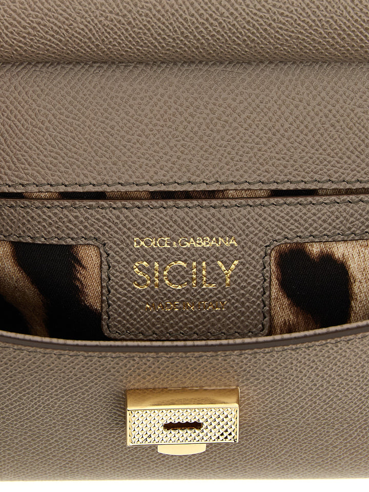 Dolce & Gabbana Sicily Hand Bags - Brown | a4d37ceb90963fd7d03f262fc315490d9bd382d8