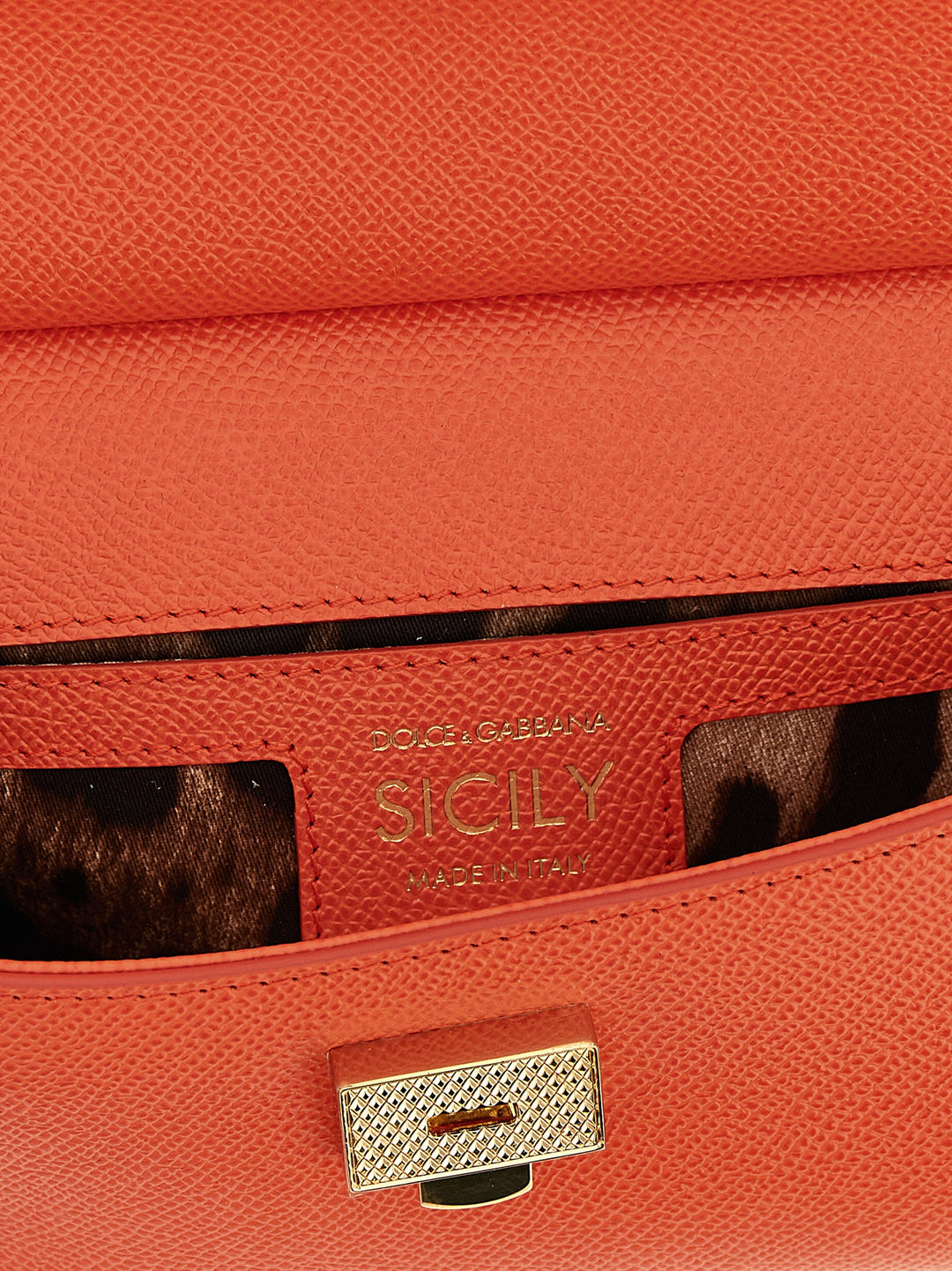 Dolce & Gabbana Sicily Hand Bags - Orange | d5279af385ff1a0390dc69652e19f38de10eb4a5