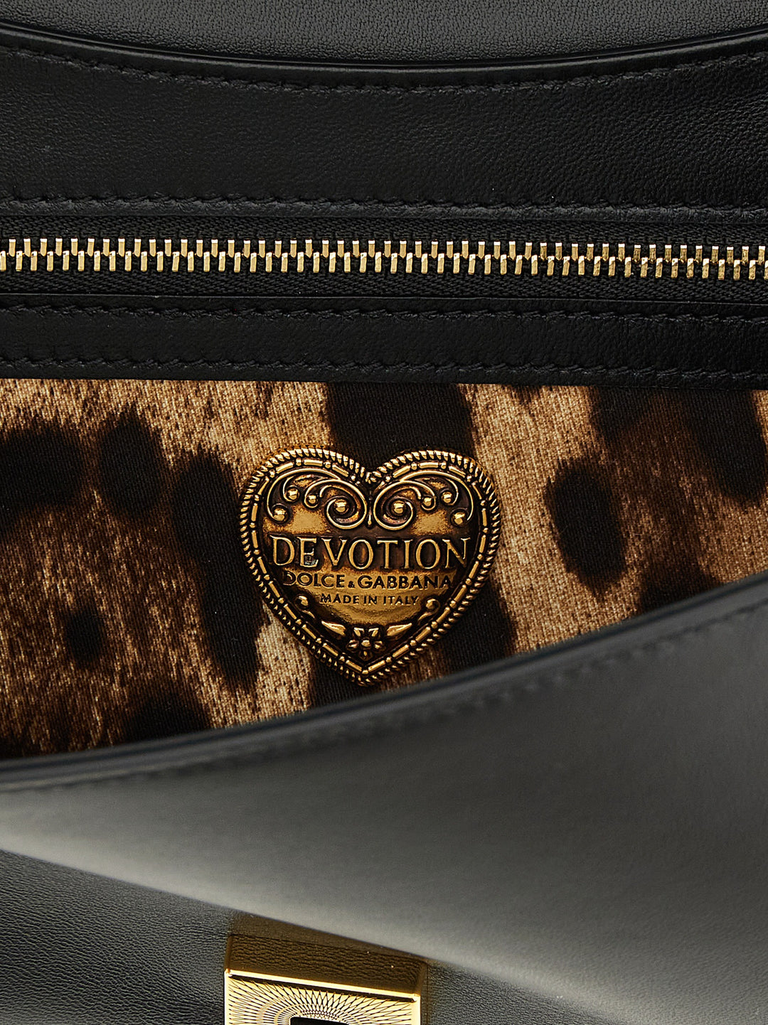 Dolce & Gabbana Devotion Shoulder Bags - Black | f45a438f4df8b6cc0e00f94c5c69c6560e0c83fe