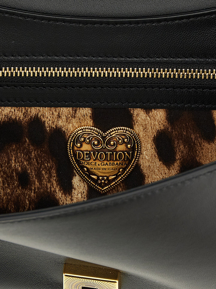 Dolce & Gabbana Devotion Shoulder Bags - Black | f45a438f4df8b6cc0e00f94c5c69c6560e0c83fe
