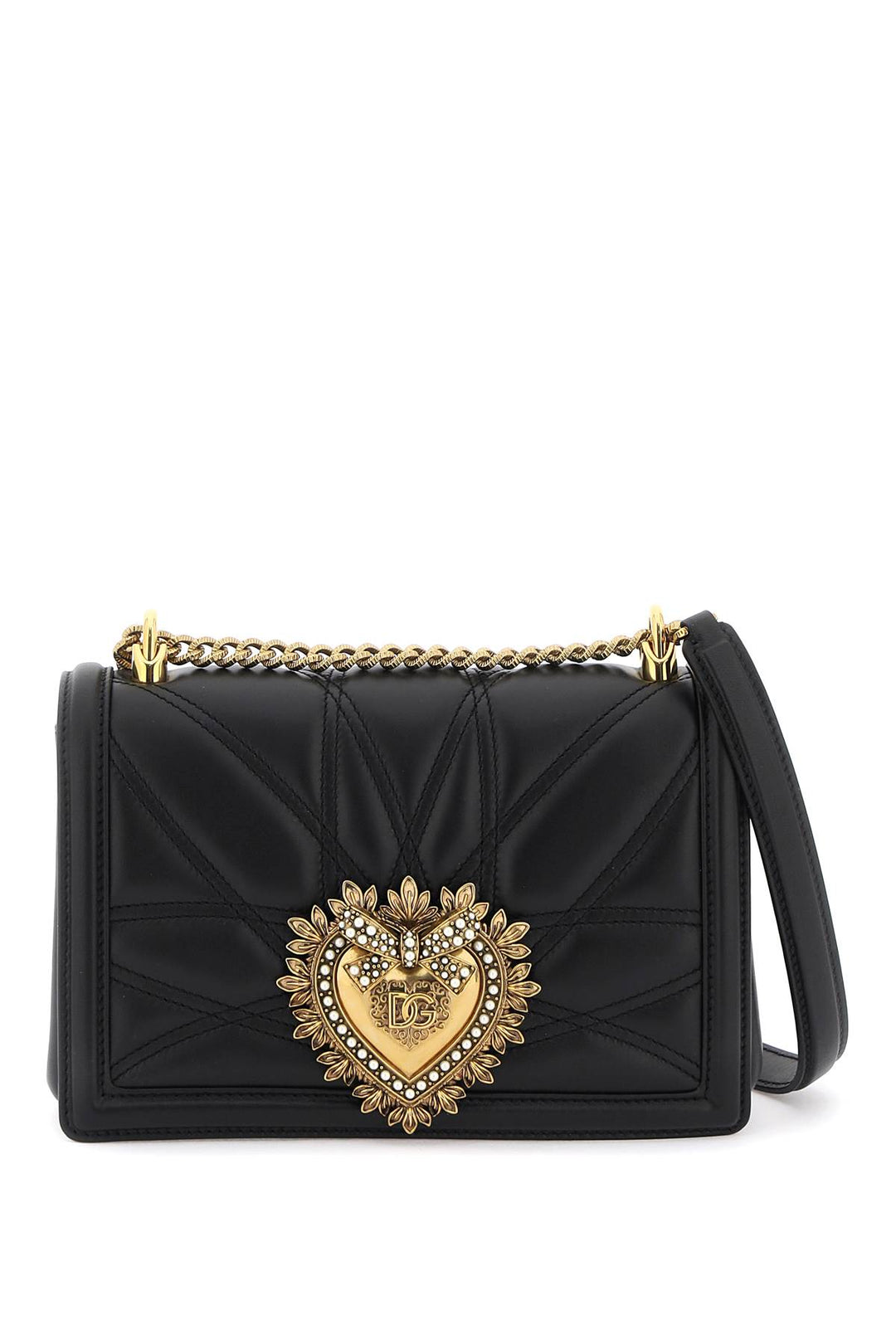 Medium Devotion Bag In Quilted Nappa Leather