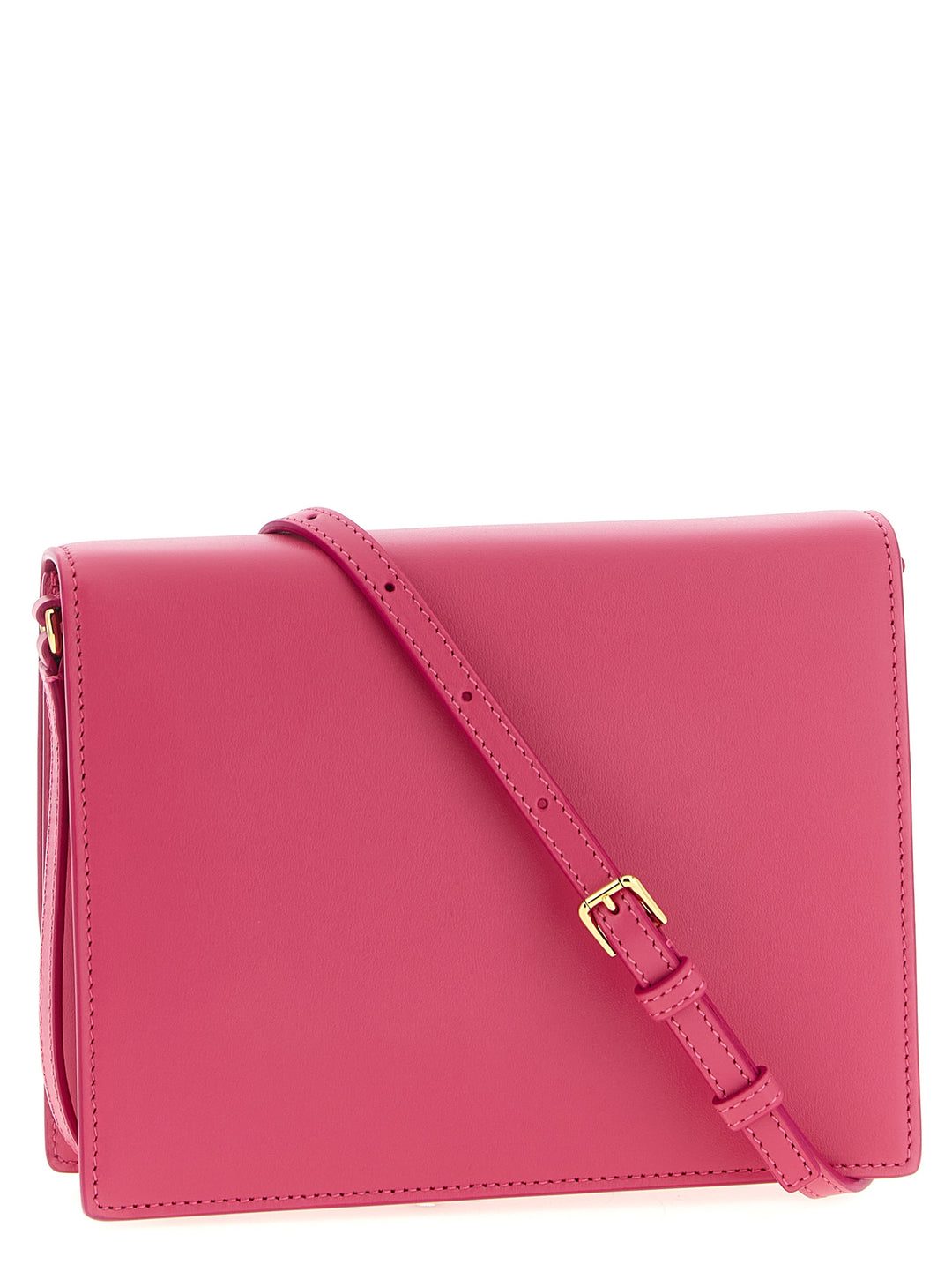 Dolce & Gabbana Logo Crossbody Bag Crossbody Bags - Fuchsia | 9405c9b09f4d4f584be7ccfaa51744fb69d513b3