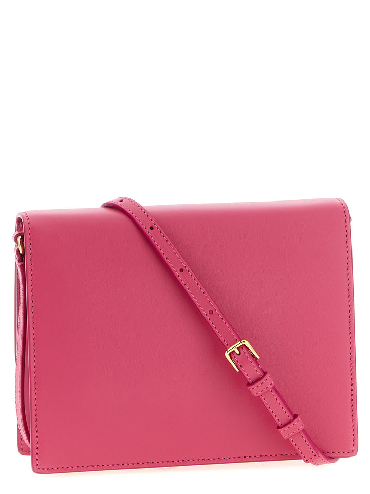 Dolce & Gabbana Logo Crossbody Bag Crossbody Bags - Fuchsia | 9405c9b09f4d4f584be7ccfaa51744fb69d513b3