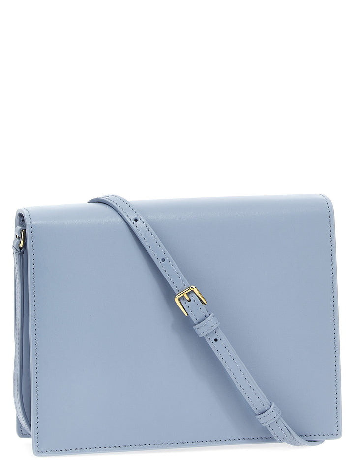 Dg Logo Shoulder Bags Light Blue