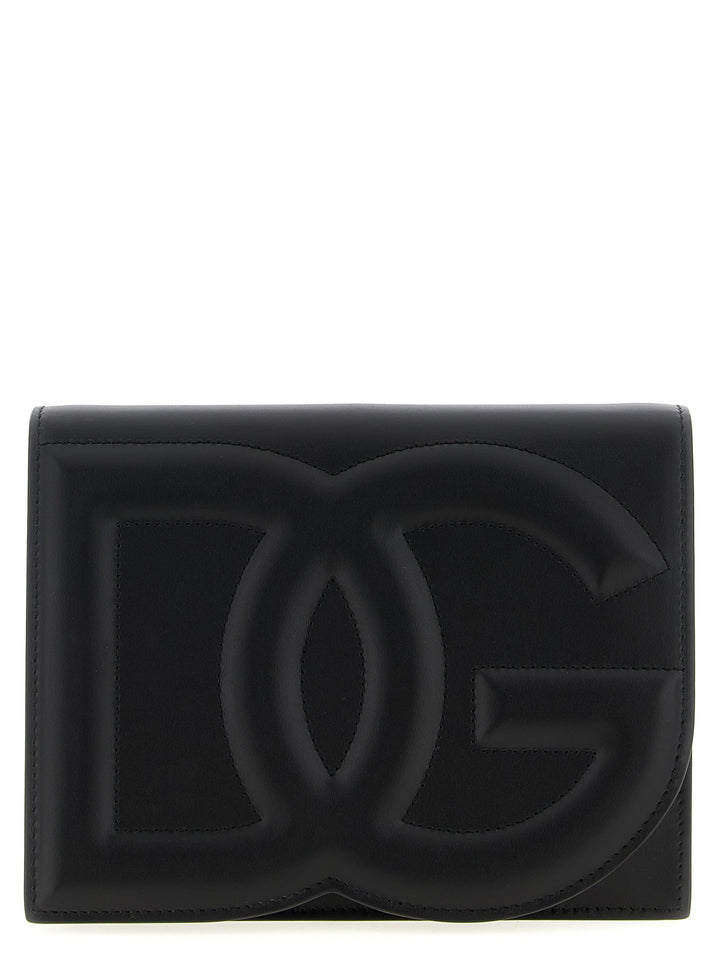Dolce & Gabbana Logo Crossbody Bag Crossbody Bags - Black | 85aa259078e2ae43410a7622e8ab1fdb348a4a54