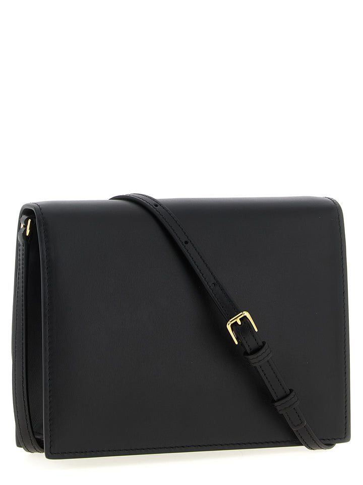 Dolce & Gabbana Logo Crossbody Bag Crossbody Bags - Black | 784eb094bbfc948e664f82687deb275f7e24b12e