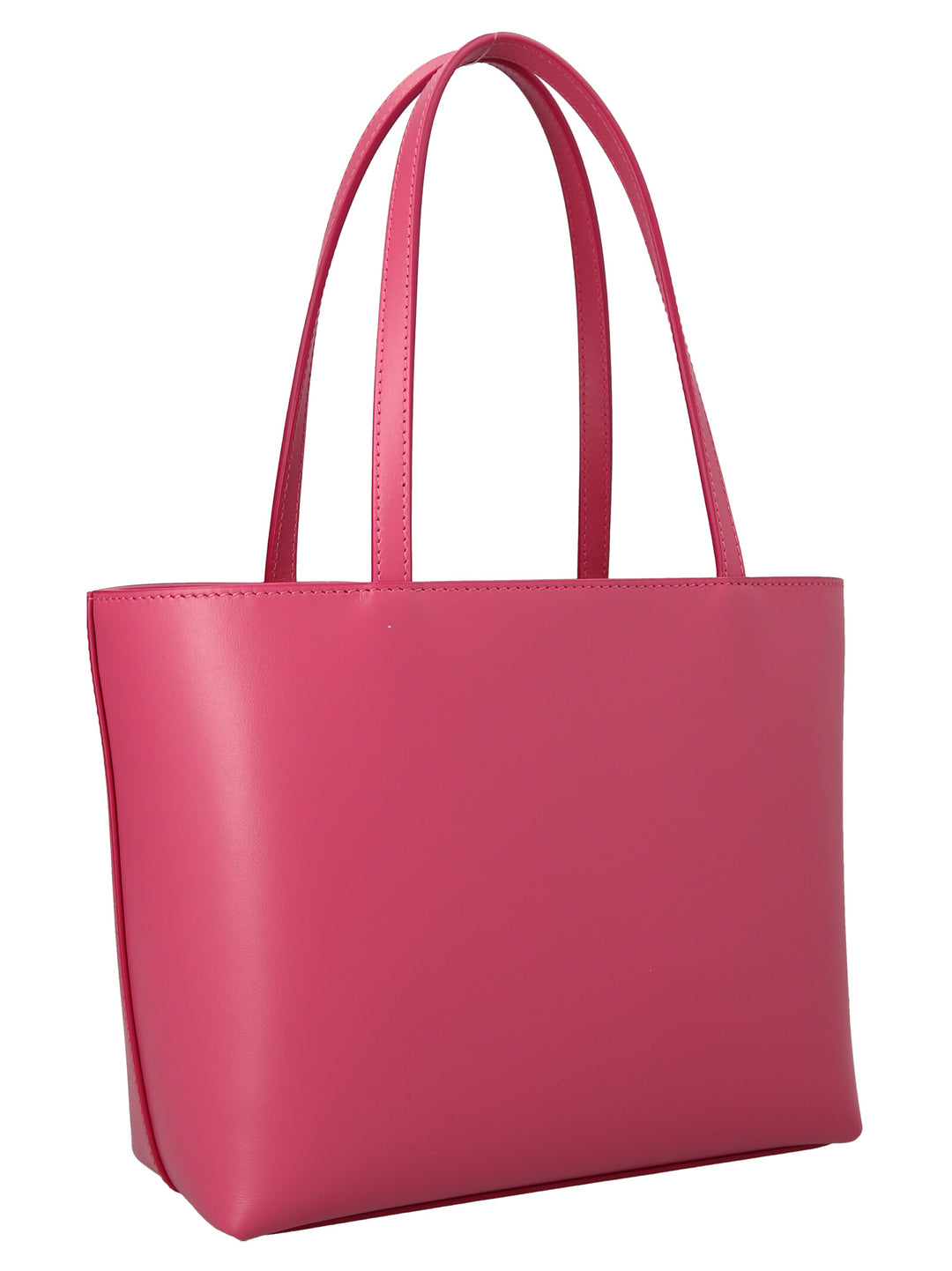 Dolce & Gabbana Small Logo Shopping Bag Tote Bag - Fuchsia | ae15879290ce800e6e5b913b76c60032b422f926