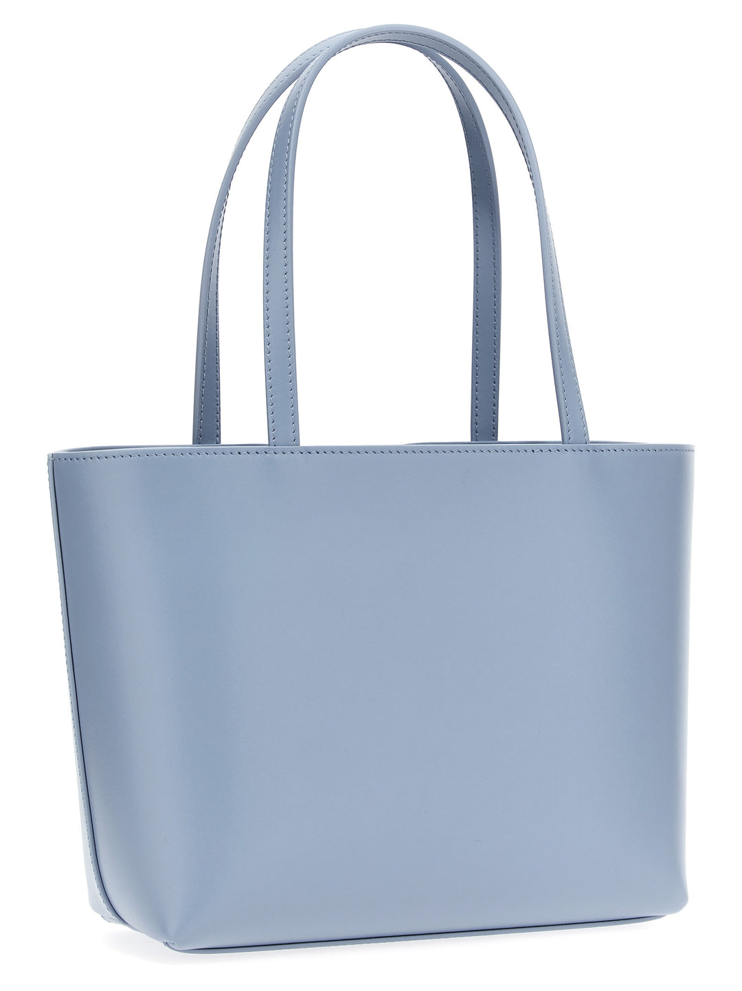 Small Logo Shopping Bag Hand Bags Light Blue