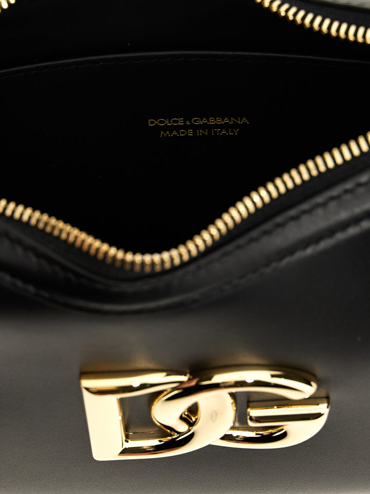 Dolce & Gabbana 3.5 Shoulder Bags - Black | 717edb0352340b9a109298d89714b6df4e224d30