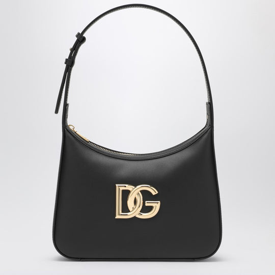 Black Leather 3.5 Shoulder Bag