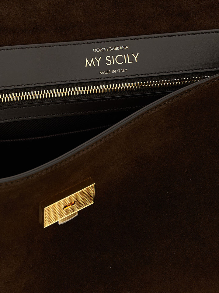 Dolce & Gabbana My Sicily Hand Bags - Brown | fffc68867c416af570b02901d1ba893eb8662541