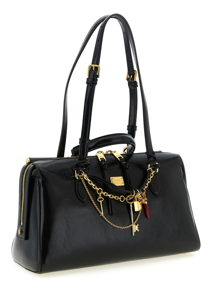 Dolce & Gabbana Vittoria Hand Bags - Black | 2c17bb052b7939de85ac1b95a5bdf70f88c024bb