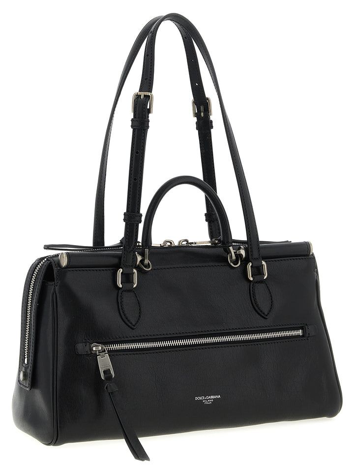 Dolce & Gabbana Vittoria Shoulder Bags - Black | 8622bb63f4972bbd9dd84e932ceca99860c2f504