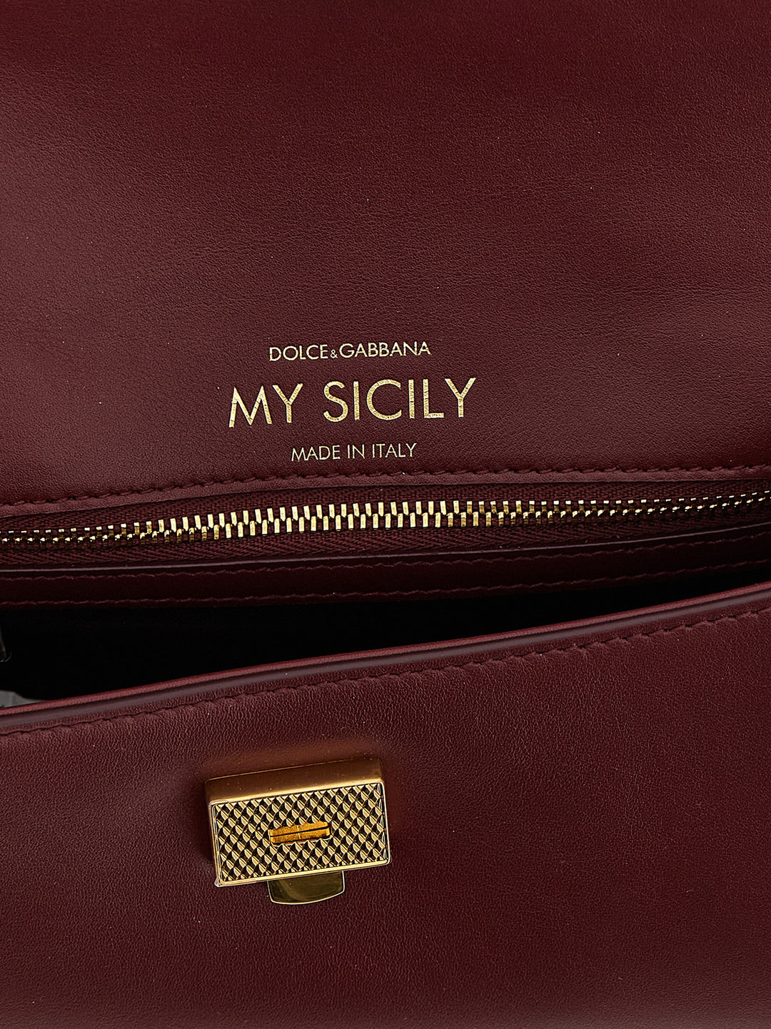Dolce & Gabbana My Sicily Hand Bags - Bordeaux | 498bea54b1b32ddd28f6cc2c3acc40ce82b07fb5