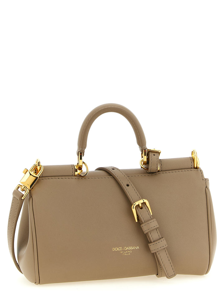 Dolce & Gabbana My Sicily Crossbody Bags - Beige | 8c12670c80ffb7eca985658e256db6e5b5200e87