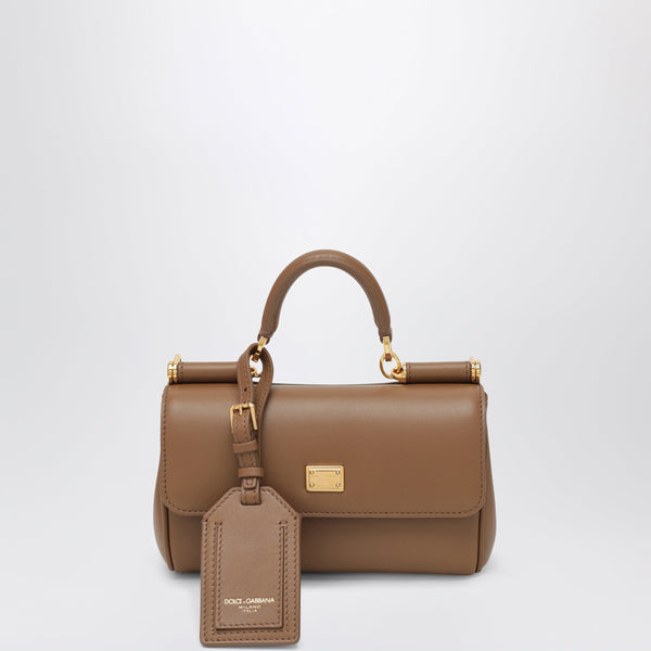Mini My Sicily Handbag In Caramel Leather